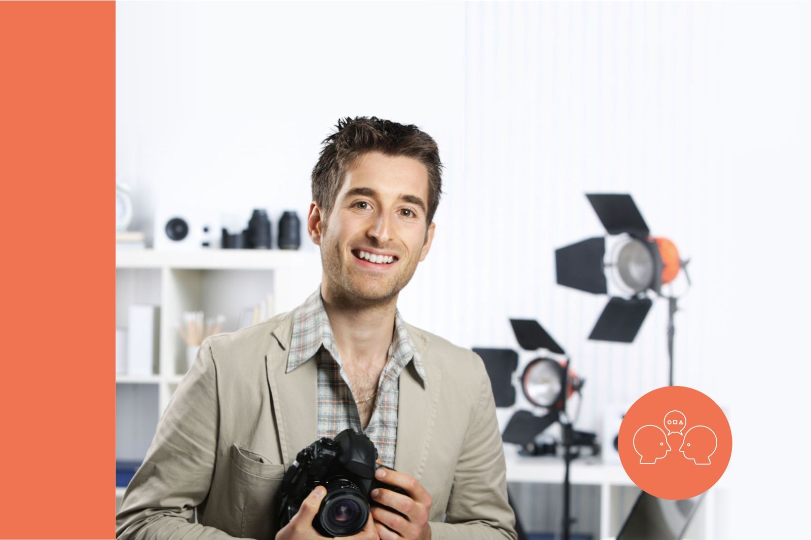 Fotógrafo con equip…