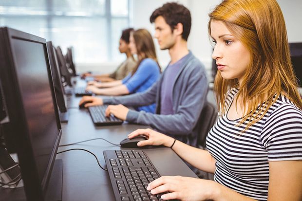 Estudiar en línea e…